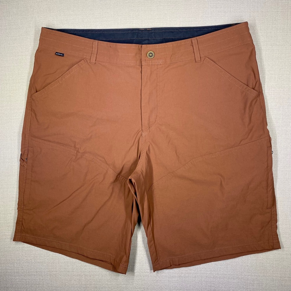 Kuhl Mens Renegade Shorts Stretch Rust Hiking Outdoor Size 40